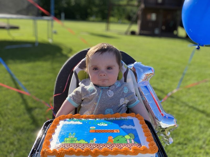 How is he one already??